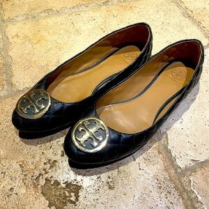 Tory Burch quilted flats